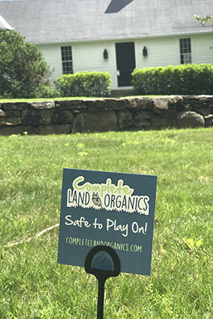 Complete Land Organics makes lawns in New Hampshire safe for children and pets to play on.