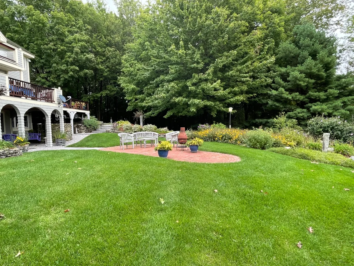 Organic lawn care result