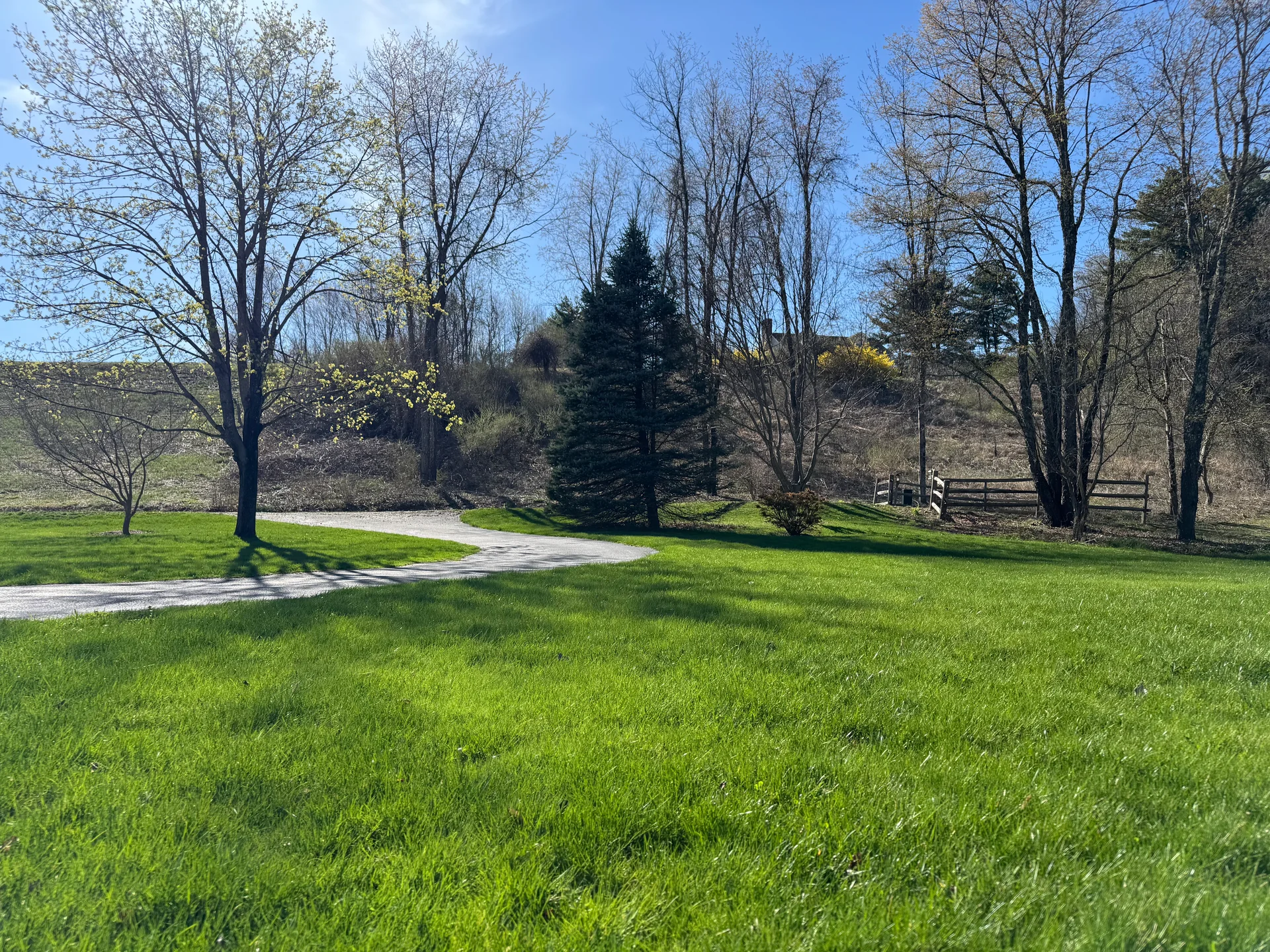 Beautiful New Hampshire property with organic lawn