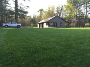 Organic landscape services in New London NH